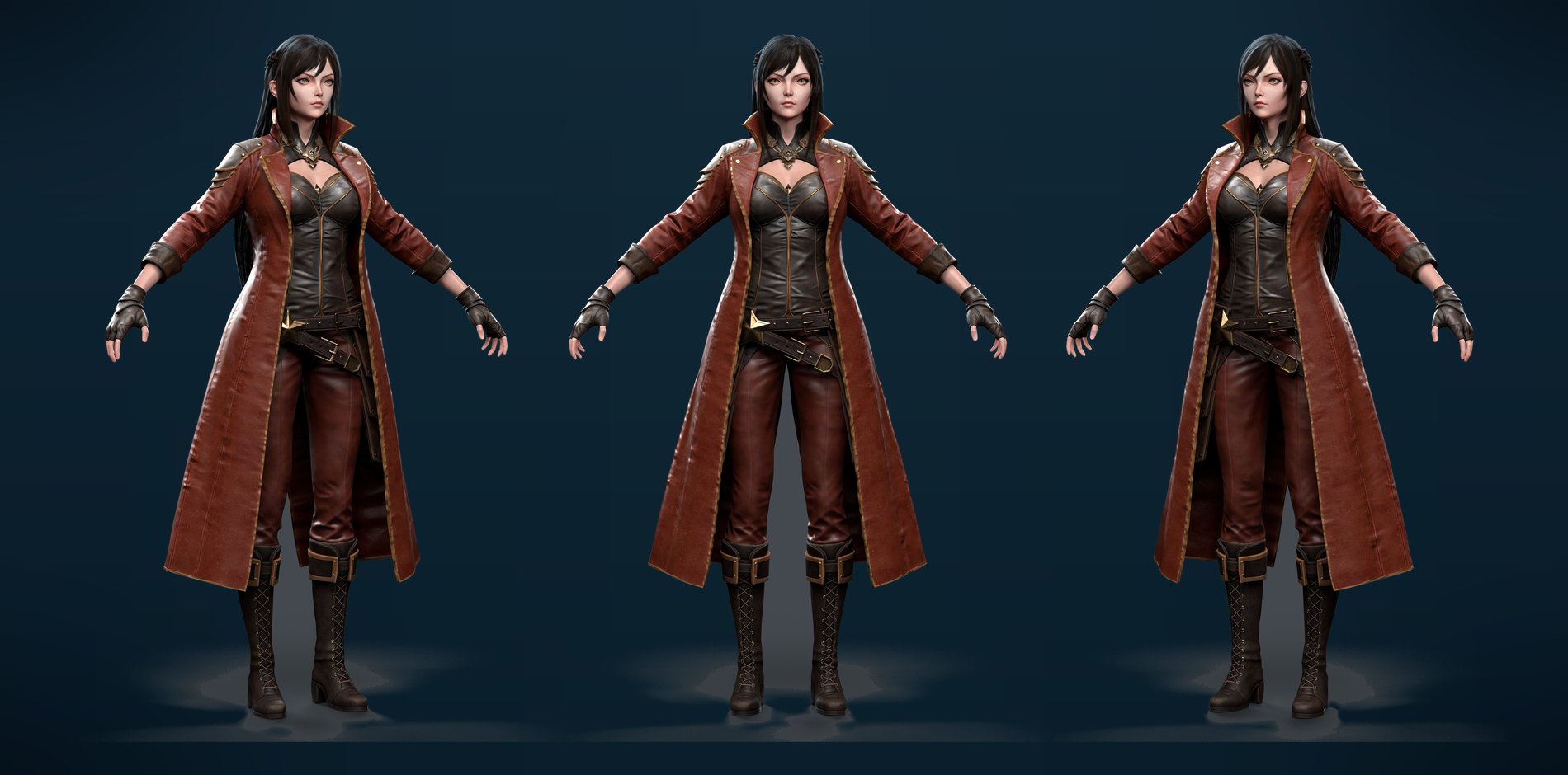 Final textured render, front